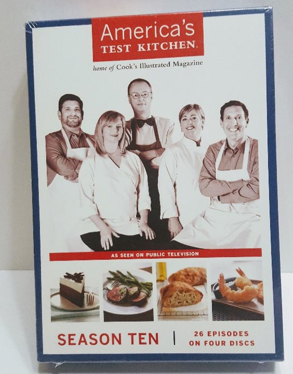 America's Test Kitchen 10th Tenth Season 10 Ten  NEW FACTORY SEAL DVD
